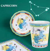 Cup with Lid/Saucer - Capricorn - Zodiac Vibe - Baci Milano